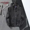 メンズアウトドアジャケットデザイナーパーカーウィンターコートジャケット秋のスリムアウターウェアメンズウィンドブレーカージッパーコートジャケットクラシックレター衣類サイズ-3xl