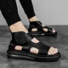 Sandals Trend Sandals 2024 Fashion Beach Shoes Shockprote Dipl Leath
