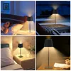 Table Lamps Cordless LED Desk Lamp Wireless Touch Nightstand Adjustable Color Temperature Rechargeable Battery Operated Small