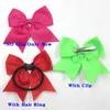 Acessórios para o cabelo Swallowlail Rail Ribbon Bow Girl com clipe CLIP DE CRIMENTAS CRILEDAS ACESSORES DE CABELO FEMANHO VERDE FEMANHA CAIL DE TIRA GRANDE TIRA DO CHIP D240513