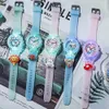 Sportkinderen horloges voor meisjes jongens cadeau persoonlijkheid klok eenvoudig lezen kinderen siliconen flash quartz polswatch reloj infantil 240514