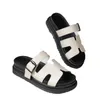 Roman slider womens flat shoes summer open toe beach flip slider fashion slider sandals walking imprintless slider 240428