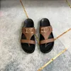 Designer Slides Slipper Sandal Lock It Flat Mule Mens Casual Shoes Flipflop Slide Slippers Summer Leather Slider Mules Flip Flops Comfort Flats Slides Shoe 38-44
