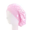 Capuchon de capuche Clippers Silk Night Hat Hang Masque Femmes Cover Cover Sleep Soup Bonnet Satin pour beaux cheveux Home Nettoying Supplies CPA3306