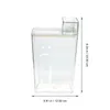 Flüssige Seifenspender Waschmittel für die Aufbewahrungsbox klarer Lotion Flasche Jar Pulverbehälter für Glas