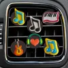 Interior Decorations Music Cartoon Car Air Vent Clip Clips Freshener Diffuser Outlet Per Drop Delivery Otkye