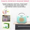 Bluetooth Kids Wireless Music Player Childrens Karaoke Singing Machine Toy Dinger для мальчика Girl Party Led Light Support TF 240514