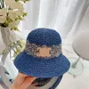 Hats Designers Women Summer Travel Straw Hats For Women Casual Colorful Bucket Hats