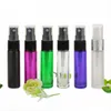 Gradient de couleur 10 ml bouteilles en verre pulvérisateur de pompe à brume fine conçue pour les huiles essentielles Perfumes PODUCTES PODUCTES AROMATHERAPY BOTTLES CWB VQTT