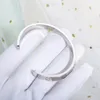 brazalete de brazalete Diseñador de brazalete de lujo diseñador de brazalete unisex brazalete de cristal hombres brazaletes mujeres de acero inoxidable mujeres de alta calidad pulseras de hip-hop