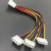 2024 NIEUWE 4 PIN IDE 1-TO-3 MOLEX IDE Voeding Y Splitter Exentiekabel Nieuw voor IDE Power Extension Cable