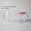 20 x 180 ml pots d'animaux de compagnie transparents vides couvercles en aluminium 6oz en plastique transparent Contaier avec Sealhigh Qualty GQNMW