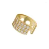 Boucles d'oreilles Backs Tianded Gold Color Vintage Clip pour femmes Exquise Zircon No Piercing Ear Cuff 2024 Fashion Jewelry Wholesale