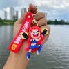 En gros en vrac Anime Car Keychain Charm Accessoires Juvenile Boxing Key Ring Couple Couple Souvent Créatif Creative Valentin's Day Gift 5 Styles Dhl