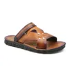 Heren zomer buitenleren slippers klassieke zachte sandalen Romeinse comfort Walking Shoes 230720 532 D SA