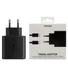 25W Type-C USB-C PD Charger mural Super Fast Fast Charge Adaptateur avec câble de type C pour Samsung Galaxy S21 S20 Note 20 Note 10 Android Smartphones