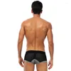 Onderbroek bokser heren ondergoed mannen katoen mannelijk pure slipjes shorts vaste grootte m-2xl