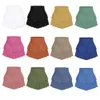 Fashion Plain Color Dames Zomer Nieuw product Fashion Geplooide Sexy Spicy Girl Lotus Leaf Korte rok F51438