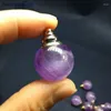 Подвесные ожерелья оптовые фиолетовые натуральные хрустальные ручные