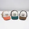 Childrens Hüte Sommer Jungen Dünne Mesh Entenbill Caps Cartoon Baseballkappen für Jungen im Alter von drei bis zwölf Sonnenschutzhut CAD24051404