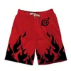 Summer Digital Print Shorts 3D Beach Pants Naruto M514 17