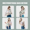 Carriers Slings Backpacks Baby kangaroo shoulder strap newborn packaging sling ergonomic cute bite towel baby cotton breathable front baby carrier Y240514