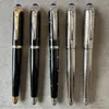 French CT Boutique High Quality Crystal Heavy Touch All Metal Pearl Signature Roller Ball Pen Unique