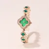 Avanços de bracelete verde de shortz shortz de moda Blingbling Blingble