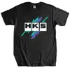 Herren T-Shirts Herren T-Shirt Euro Size Tops Limited HKS Power und Sportler Performance Turbo Unisex Womens Top Q240514