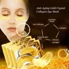 Innicare 506080100 PCS Crystal Collagen Gold Eye Mask Anti Dark Circles Beauty Patches For Eye Skin Care Korean Cosmetics 240514