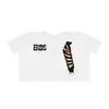 T-shirts masculins 2022 T-shirt de mode de mode d'été Tshirt pour l'homme Shirts White Snake célèbre Big V Hip Hop Men Hip Hop Men Tshirts W Dhil2