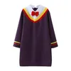 Roupas Defina as crianças do vestido de formatura da escola primária em idade pré -escolar com boné de borla para crianças meninos meninas Role Play Play