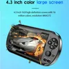 Mini Portable 4.3-inch Screen Video Game Console Support Camera For Psp 128 Bit Built-in 10000 Classic Games X1 Gamepad 240509