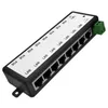 Poe Injector 4ports 8 puertos divisor de Poe para CCTV Network POE Camera de alimentación sobre Ethernet IEEE802.3AF Cable de transmisión de venta caliente