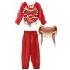 Clothing Sets Kids Girls Belly Dance Bollywood Costume Sequins Long Sleeve Crop Top With Chiffon Pants Tassels Waist Chain Hip Scarf Suit