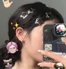 Accessori per capelli 5 pezzi Silver Star Hairclips for Girls Filigree Metal Scap Clip Solid Hairpins Barillettes Nickle Lead Free