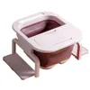 Bathroom Sinks Foldable Foot Tub Portable Spa Pedicure Buckets Water Mas Bath Soak Feet Container Thick Sturdy Plastic Basin Drop De Dhzpn