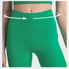 Abiti da uomo allineare allineamento ad alta vita in alto annebbia pantaloni da yoga tessuto nudo con tasche gust sport leggings fitness da corsa da donna con abbigliamento sportivo