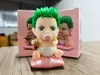 Action Toy Figures 9cm One Piece Baby Zoro Figures Anime Caractor Car Decoration Modèle Cartoon Ornement Ornement Ornement Gift Y240514