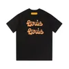 Summer Mens Designer Camista Casual Man Womens Loose Tees com letras Imprima mangas curtas Top ell Luxury Men Liew Edition Edition camiseta