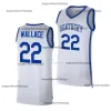 Kentucky Wildcats Basketball Jersey 2022-2023 NCAA College Jersey Chris Livingston Oscar Tshiebwe Daimion Collins Antonio Reeves Grant Darbyshire Walker Horn