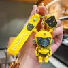 En gros en vrac Anime Car Keychain Charm Accessoires Mécanique Personne clé Anneau Couple Couple Étudiants personnalisés Créatif Créative Gift de la Saint-Valentin 12 Styles Dhl