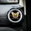 Säkerhetsbälten Tillbehör Dog Series 32 Cartoon Car Air Vent Clip Outlet per balsamklipp Fräschare Bytesutbyte LEVERANS OTDJ OT2Y6