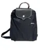 Luxury Leather Designer Brand Women's Bag New Bag Classic ryggsäck Nylon Miljöskydd broderad vikning och vattentät17xj