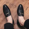 Chaussures décontractées Fashion Hommes Rimnes de mariage Club Club Mocasins Men's Suede en cuir en cuir clair