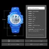 Skmei marka sportowa Dzieci Watch Waterproof LED Digital Kids Watches Luksusowy elektroniczny zegarek dla dzieci dla dzieci Prezenty dla dziewcząt 240514