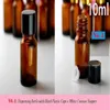 10 ml Verre Amber Huile essentielle bouteilles de pipette liquide Réacent de distribution de bouteilles de parfums de parfum 768pcs