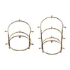 Jewelry Pouches Wedding Support Stand Bridal Headband Display Rack Princess Holder Metal Color-preserving Drop