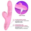 Prodotti per la masturbazione femmina per riscaldamento del clitoride telescopico automatico.