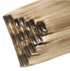 Golden 613# Vero capelli parrucca da signore americane Americs Hair peli peli capelli a otto pezzi set di capelli veri capelli all'ingrosso prodotti per capelli all'ingrosso